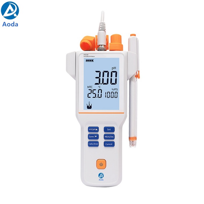 Aoda PH210E Portable digital LCD screen water pH Tester