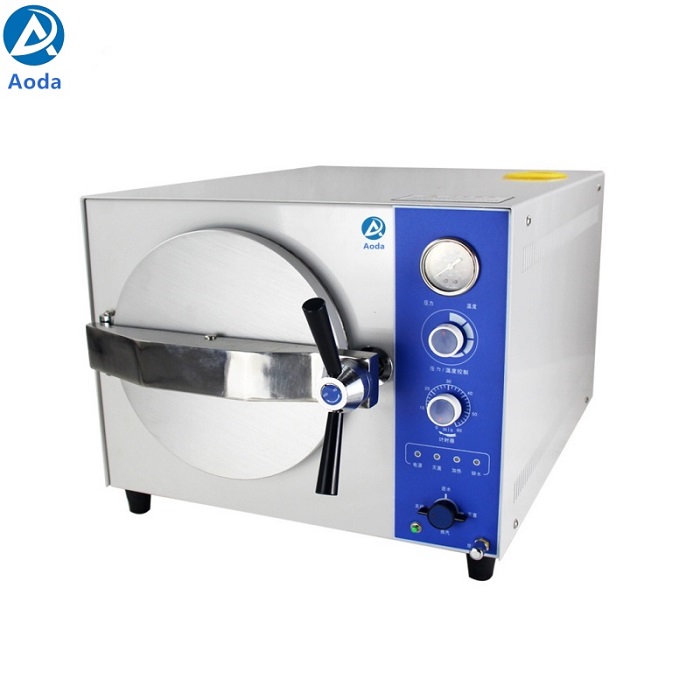 Aoda 24L Table top High pressure steam sterilization autoclave