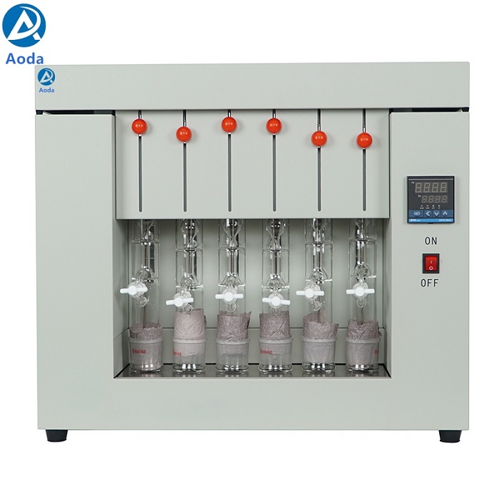 Aoda SZF-06C grain feed food milk crude oil fat content anaysis Soxhlet fat analyzer