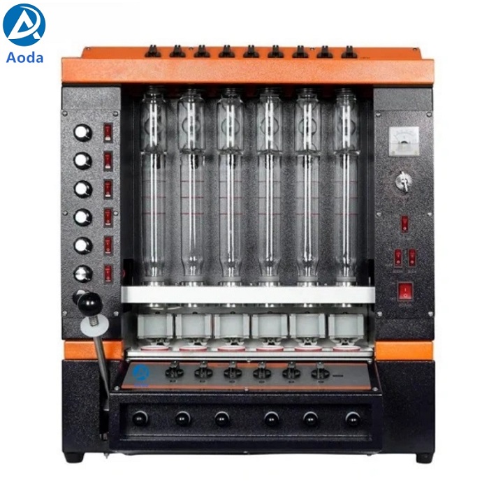 Aoda SLQ-6A feed food plant Automatic Crude fiber analyzer