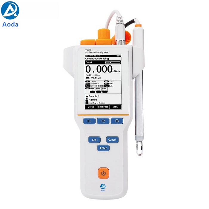 Aoda EC310F Portable digital LCD screen Conductivity Meter