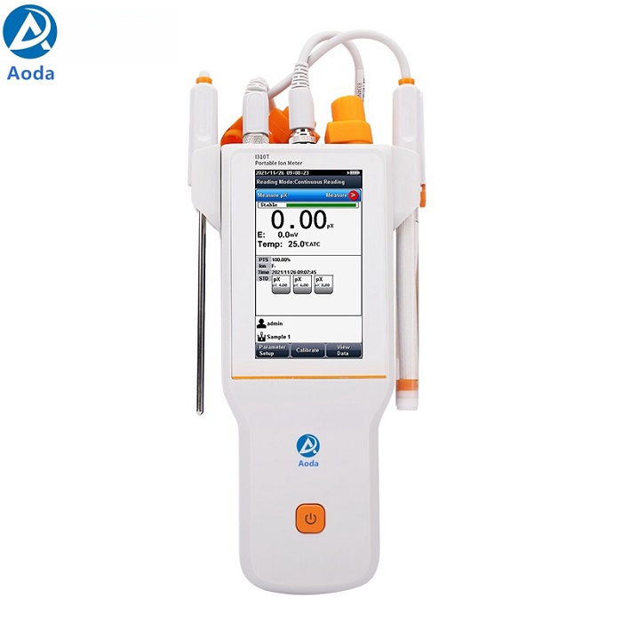 Aoda I310T Portable digital pH Ion Meter