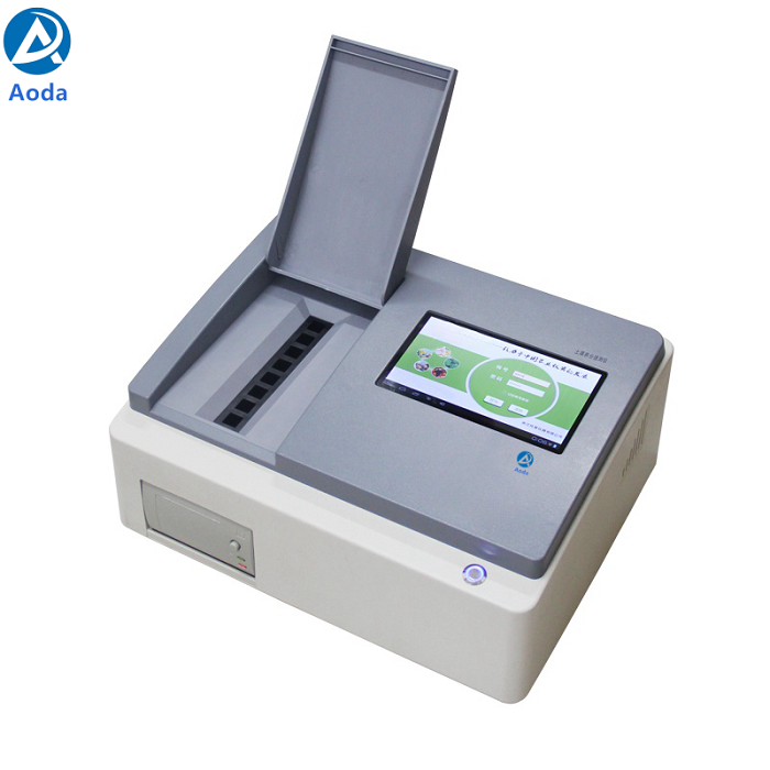 Aoda 8 channels Android system Pesticide residue meter