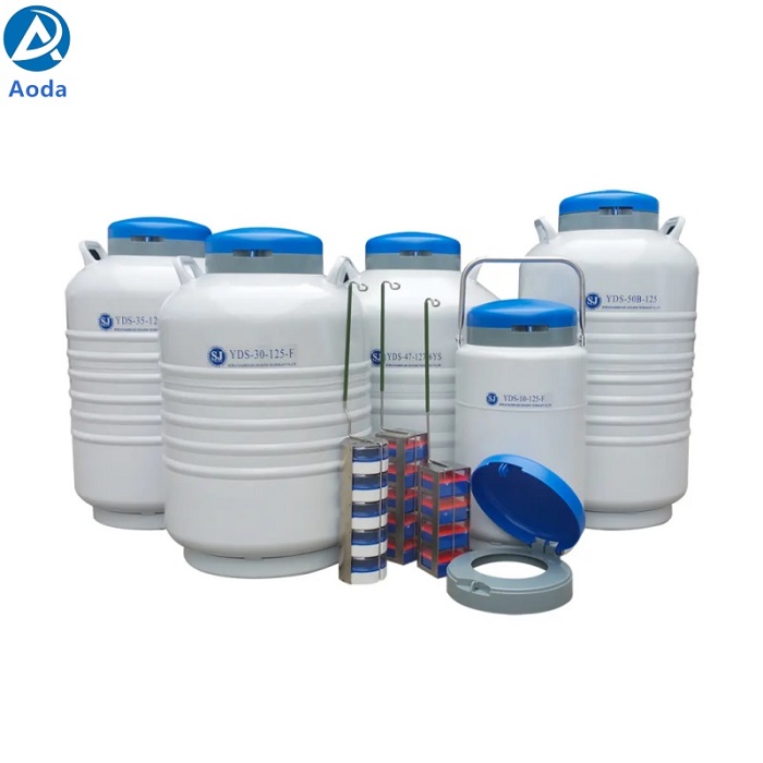 Aoda Wide Neck Laboratory Liquid Nitrogen Tank