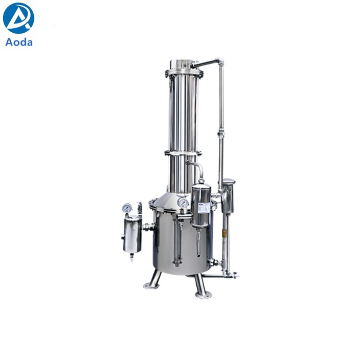 Aoda Stainless steel Tower steam re-distilled Water Distiller