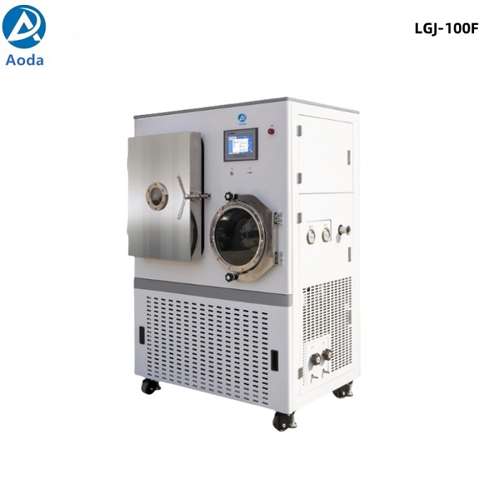 Aoda LGJ-100F 10kg load standard silicon oil heating pilot freeze dryer machine