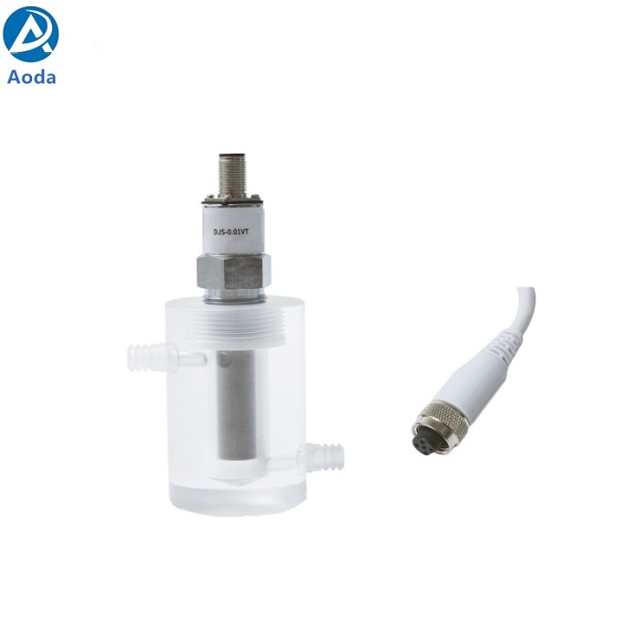 Aoda DJS-0.01VT Conductivity Electrode（k=0.01, ATC, with removable flow cell）