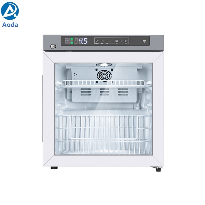 Aoda 2~8degree Under Counter Small Capacity Pharmacy Refrigerator