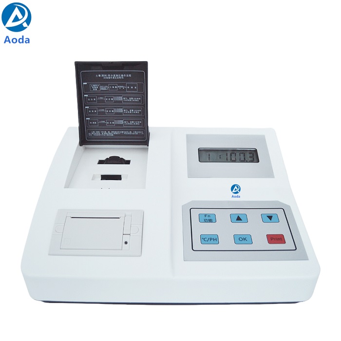 Aoda AD-Q10 Soil NPK PH Organic matter Trace element Heavy metal soil nutrient meter