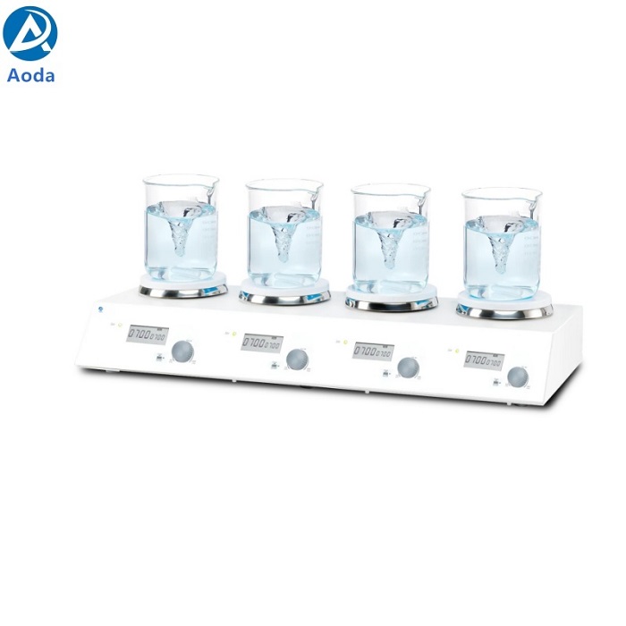 4 channels LCD Digital Magnetic Stirrer