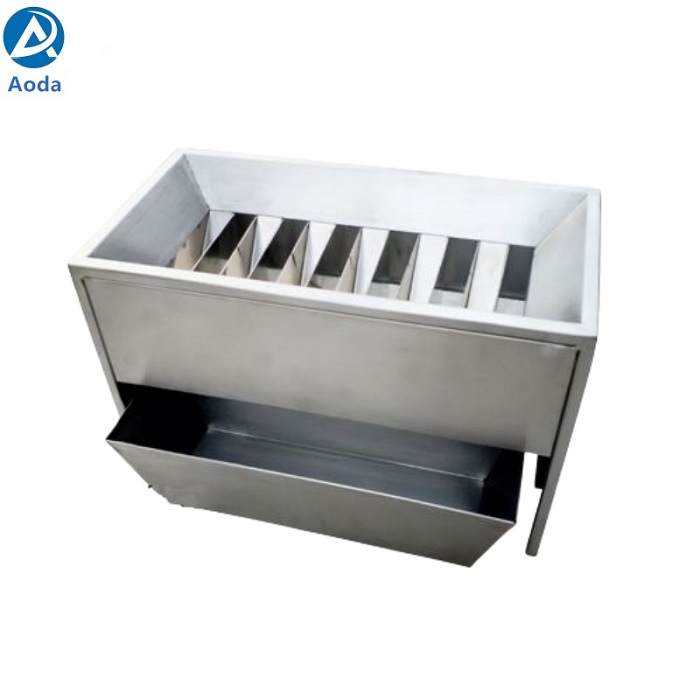 Riffle sample splitter