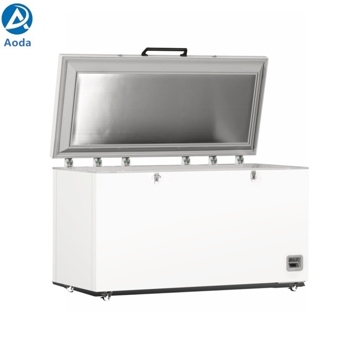 AODA -25℃ Medical Laboratory Storage Chest Freezer Refrigerator