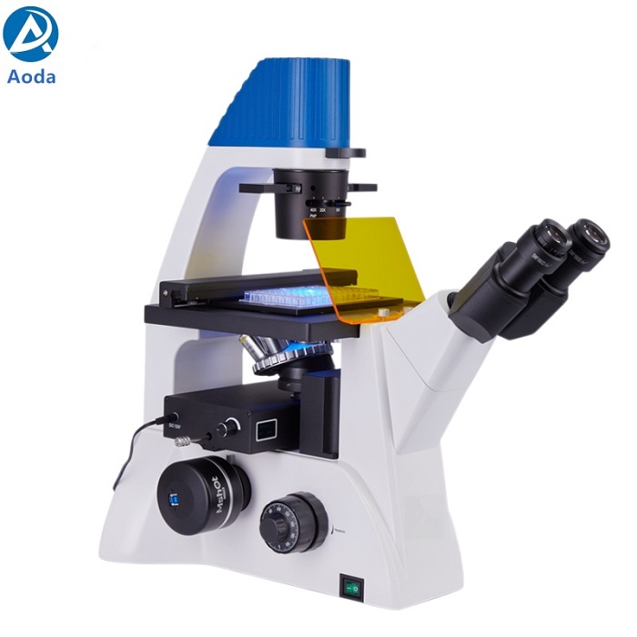 AODA MF52-N Inverted Fluorescence Microscope